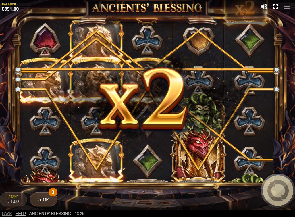 Ancients Blessing Big Win (Red Tiger)