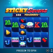 sticky sevens megaways slot game