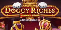 doggy riches megaways slot logo