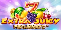 extra juicy megaways slot logo