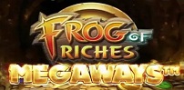 frog of riches megaways slot logo