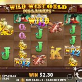 wild west gold megaways slot game