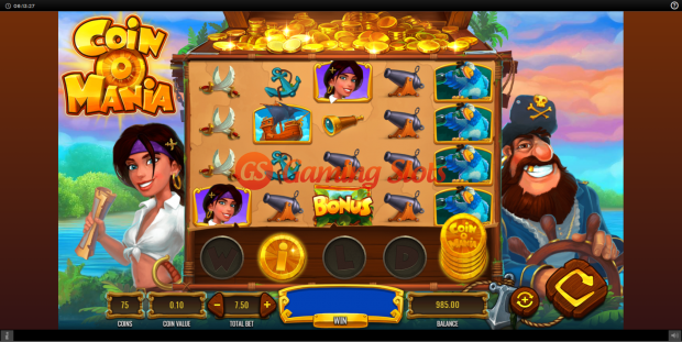 Base Game for Coin o Mania slot from IGT