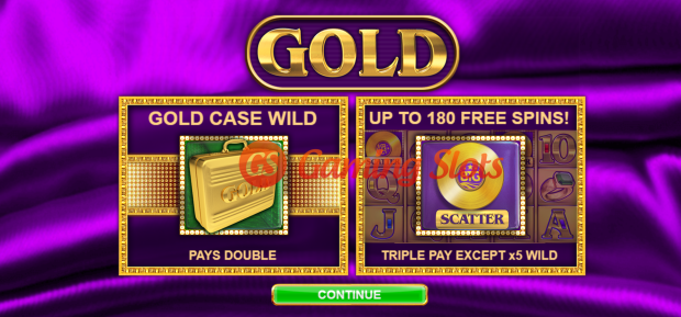 Game Intro for Gold slot from Big Time Gaming