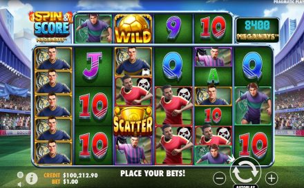 spin and score megaways slot game