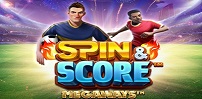 Cover art for Spin and Score Megaways slot