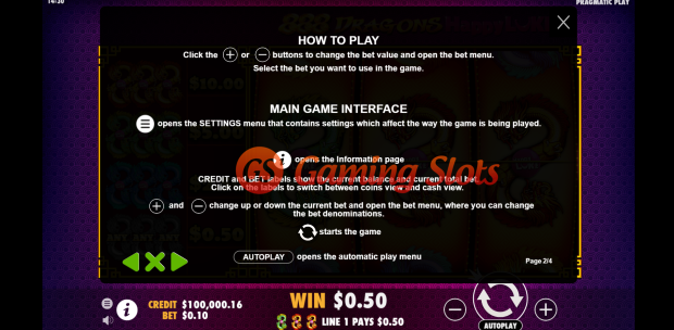 Game Rules for 888 Dragons Happyluke slot by Pragmatic Play