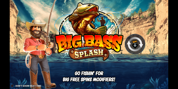Game Intro for Big Bass Splash slot from Reel kingdom