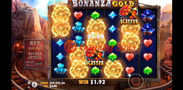 Base Game for Bonanza Gold slot by Pragmatic Play