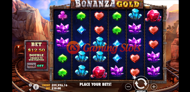 Base Game for Bonanza Gold slot by Pragmatic Play
