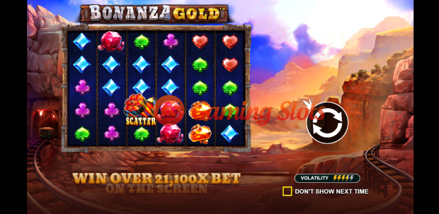Game Intro for Bonanza Gold slot by Pragmatic Play