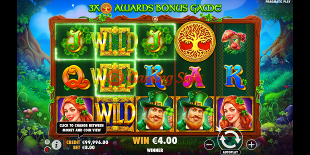 Base Game for Clover Gold slot from Pragmatic Play