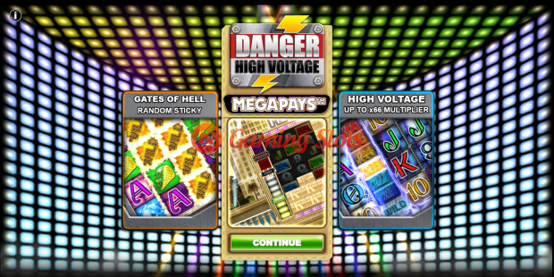 Game Intro for Danger High Voltage Megapays slot from Big Time Gaming