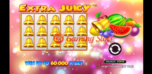 Game Intro for Extra Juicy slot by Pragmatic Play