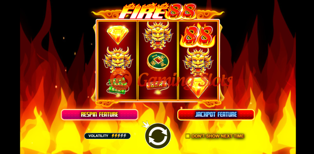 Game Intro for Fire 88 slot by Pragmatic Play