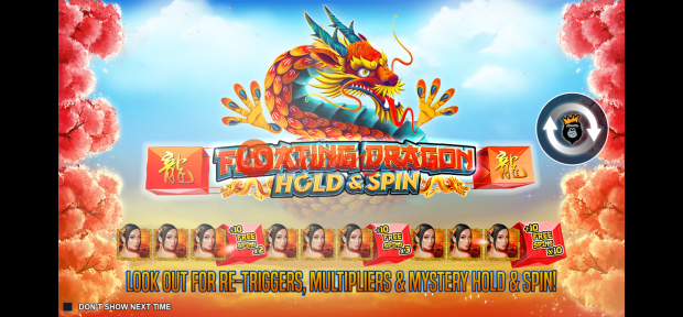 Game Intro for Floating Dragon slot by Pragmatic Play
