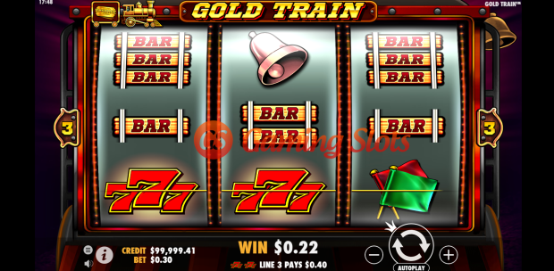Base Game for Gold Train slot by Pragmatic Play