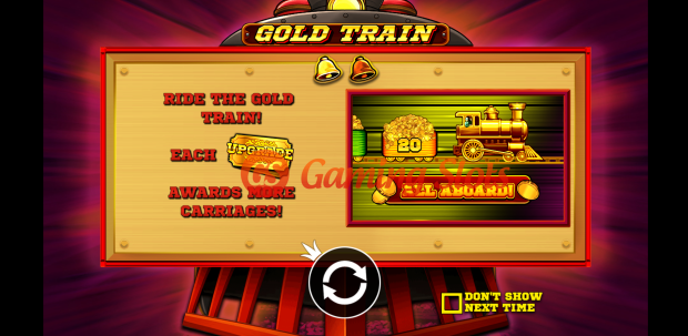 Game Intro for Gold Train slot by Pragmatic Play