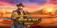 Cover art for John Hunter and The Book of Tut Respin slot