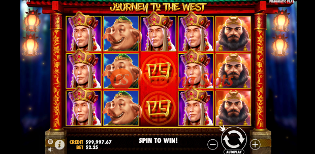 Base Game for Journey To The West slot by Pragmatic Play