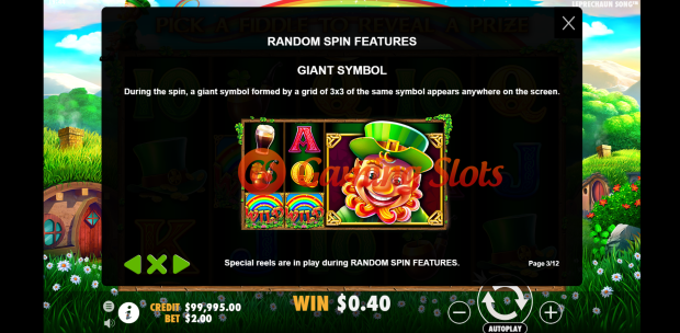 Game Rules for Leprechaun Song slot by Pragmatic Play