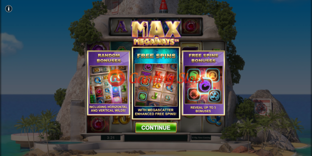 Game Intro for Max Megaways slot from Big Time Gaming