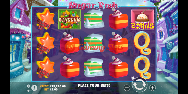 Base Game for Sugar Rush Winter slot from Pragmatic Play