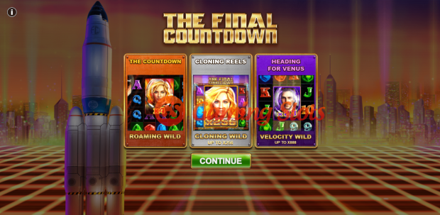 Game Intro for The Final Countdown slot from Big Time Gaming