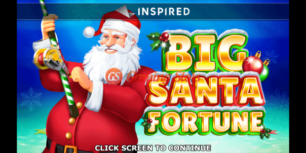 Game Intro for Big Santa Fortune slot from Inspired Gaming