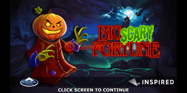 Game Intro for Big Scary Fortune slot from Inspired Gaming