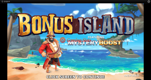 Game Intro for Bonus Island slot from Inspired Gaming
