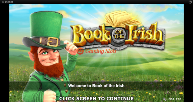 Game Intro for Book of the Irish slot from Inspired Gaming