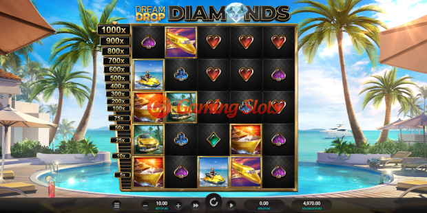 Base Game for Dream Drop Diamonds from Relax Gaming
