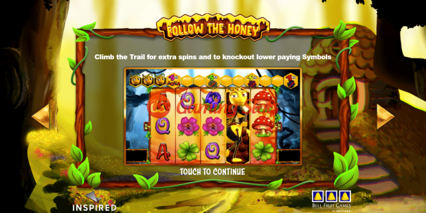 Game Intro for Follow The Honey slot from Inspired Gaming