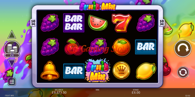 Base Game for Fruit Mix slot from Inspired Gaming