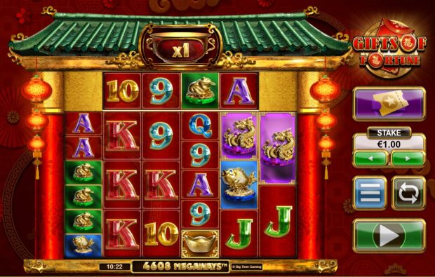 gifts of fortune megaways slot game