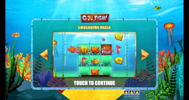 Game Intro for Go Fish! slot from Inspired Gaming