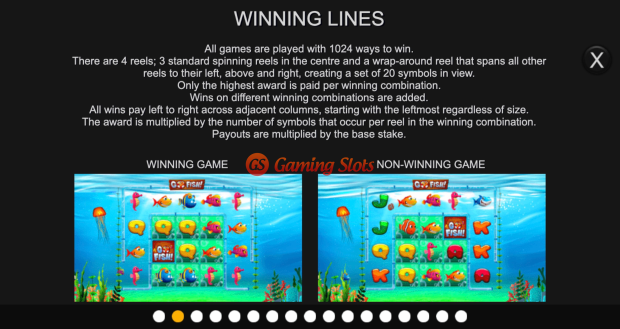 Game Rules for Go Fish! slot from Inspired Gaming