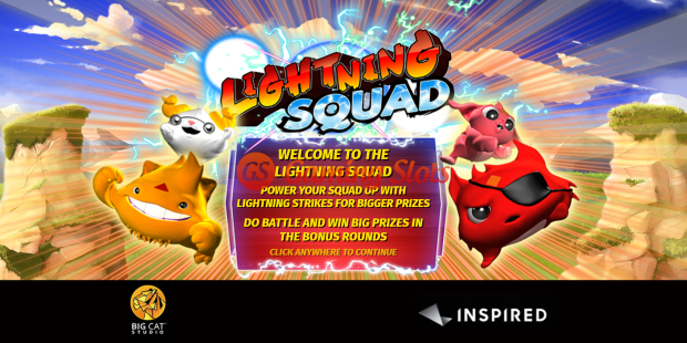 Game Intro for Lightning Squad slot from Inspired Gaming