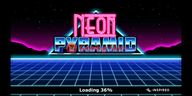 Game Intro for Neon Pyramid slot from Inspired Gaming