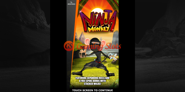 Game Intro for Ninja Monkey slot from Inspired Gaming