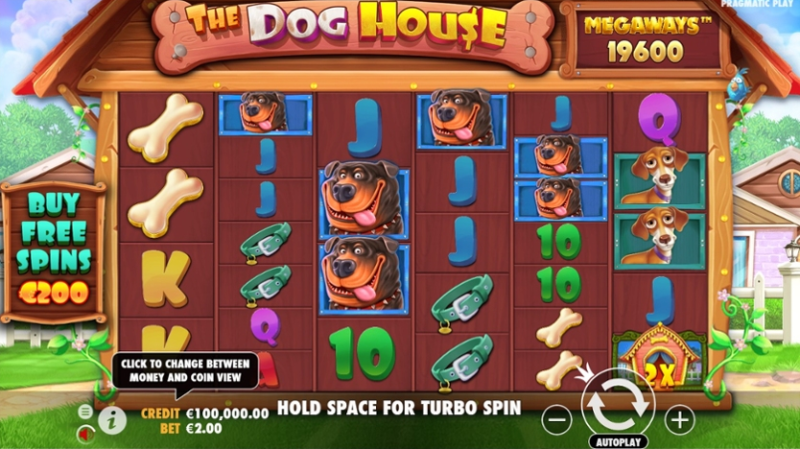 Dog House Megaways slot from Pragmatic Play