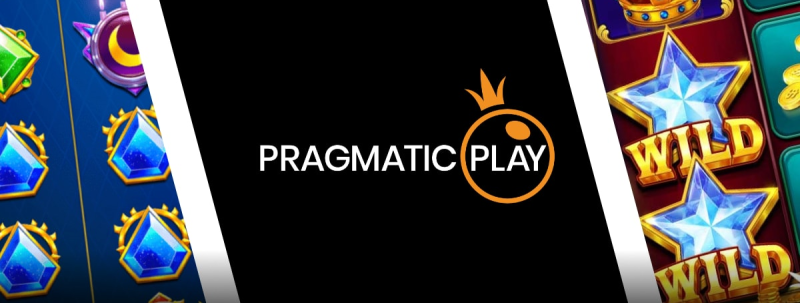 Pragmatic Play logo with slots in view
