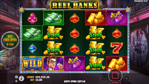 Reel Banks slot base game