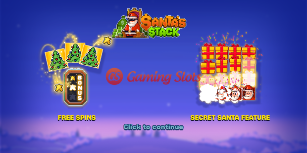 Game Intro for Santas Stack from Relax Gaming
