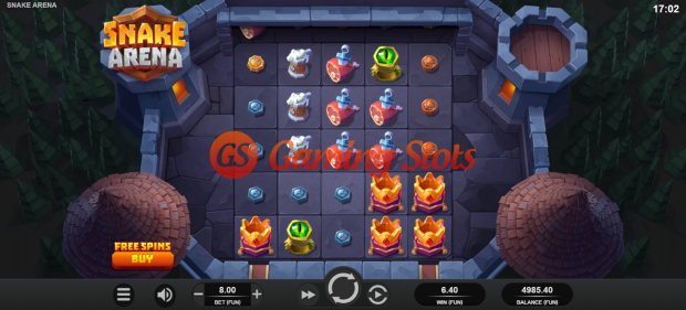 Base Game for Snake Arena from Relax Gaming