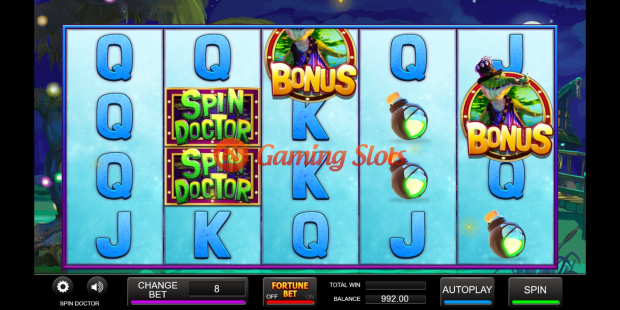 Base Game for Spin Doctor slot from Inspired Gaming