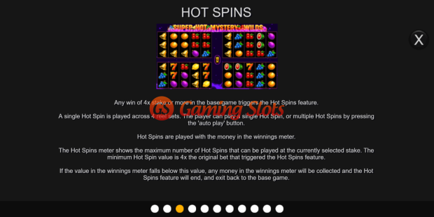 Game Rules for Super Hot Fruits slot from Inspired Gaming