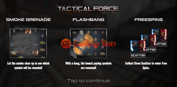 Game Intro for Tactical Force from Relax Gaming