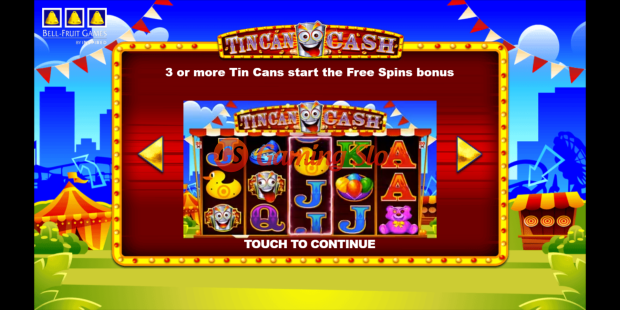 Game Intro for Tin Can Cash slot from Inspired Gaming